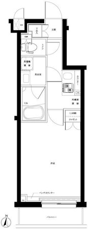 ルーブル武蔵関弐番館の物件間取画像